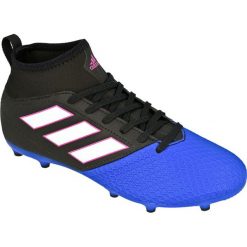 Buty piłkarskie adidas Ace 17.3 Fg Jr BA9234. Czarne buty sportowe męskie Adidas, z materiału, na sznurówki, do piłki nożnej, techfit (adidas). W wyprzedaży za 269,00 zł.