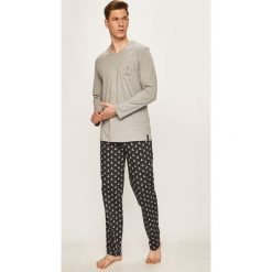 Tom Tailor Denim - Piżama. Niebieskie piżamy męskie TOM TAILOR DENIM, xl, bez wzorów, z bawełny, bez rękawów. W wyprzedaży za 149,90 zł.