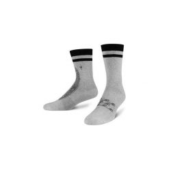 Skarpety męskie Waves VA SOCKS. Szare skarpetki męskie z bawełny. Za 33,00 zł.