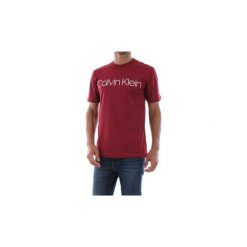 T-shirty z krótkim rękawem Calvin Klein Jeans K10K103078 COTTON FRONT LOGO. Czerwone t-shirty męskie Calvin Klein Jeans, s, bez wzorów, z jeansu, bez kołnierzyka, krótkie. Za 141,51 zł.