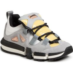 Sneakersy DIESEL - H-Padola Sl W Y00114 P3017 H7842 High/Rise/Star White. Szare półbuty damskie Diesel, z zamszu. Za 999,00 zł.