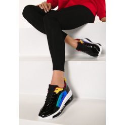 Czarne Sneakersy Nixilei. Czarne sneakersy damskie Born2be. Za 129,99 zł.