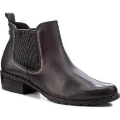 Sztyblety CAPRICE - 9-25413-29 Dk Grey Nappa 213. Szare buty zimowe damskie marki Caprice, ze skóry, na obcasie. W wyprzedaży za 249,00 zł.