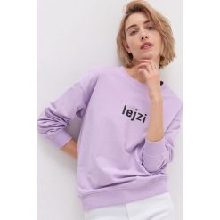 Bluza z napisem - Fioletowy. Fioletowe bluzy damskie House, s, z napisami, bez rękawów, bez kaptura. Za 49,99 zł.