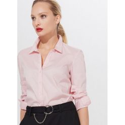 Koszula basic - Różowy. Różowe koszule damskie Mohito. Za 79,99 zł.