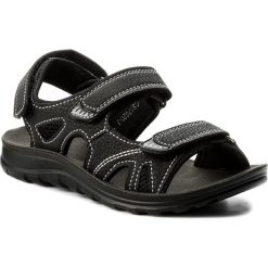 Sandały ACTION BOY - CS17020-3 Czarny. Czarne sandały męskie skórzane marki Action Boy. Za 59,99 zł.