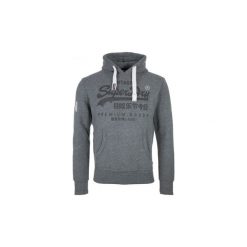 Bluzy Superdry Premium Goods Hood. Szare bluzy męskie Superdry, s, bez wzorów, bez kołnierzyka, bez rękawów, bez kaptura. Za 309,59 zł.