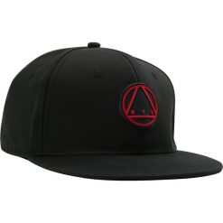 Czapki męskie: McQ Alexander McQueen BASEBALL ICON Czapka z daszkiem black/amp red