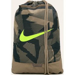 Nike - Plecak. Zielone plecaki damskie Nike, bez wzorów, z poliesteru. Za 49,90 zł.