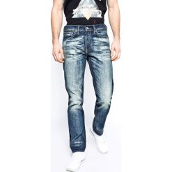 Levi's - Jeansy 511 Slim Antartic. Brązowe jeansy męskie slim marki Levi's®, z aplikacjami, z bawełny. W wyprzedaży za 299,90 zł.
