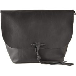 Torebki klasyczne damskie: Skórzana torebka „Maine” w kolorze antracytowym – 34 x 27 x 14 cm
