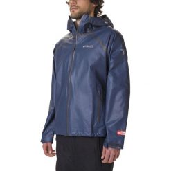 Kurtka trekkingowa Columbia OutDry EX Reign 1849092464. Niebieskie kurtki męskie Columbia, xs, bez wzorów, bez kaptura. Za 714,99 zł.