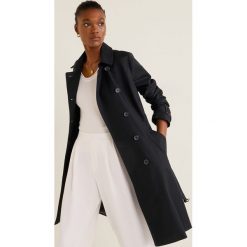 Mango - Trencz Polana5. Czarne kurtki damskie Mango, xs, w paski, z elastanu. Za 269,90 zł.