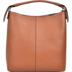 Sofia Cardoni Skórzana torebka AW18SC1419 Cognac. Brązowe torebki klasyczne damskie Sofia Cardoni, bez wzorów, ze skóry, bez dodatków. W wyprzedaży za 379,00 zł.