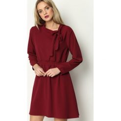Sukienki: Bordowa Sukienka First Ladies