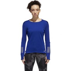 Koszulka biegowa damska ADIDAS RS LS TEE W MYSINK / CY5646. Niebieskie koszulki damskie marki Adidas, bez wzorów, bez kołnierzyka, bez rękawów. Za 129,00 zł.