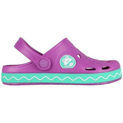 Coqui Dziecięce Kapcie Froggy 8801 New Purple / Mint 101970 (Rozmiar 32-33). Zielone buciki niemowlęce marki Coqui. W wyprzedaży za 44,00 zł.