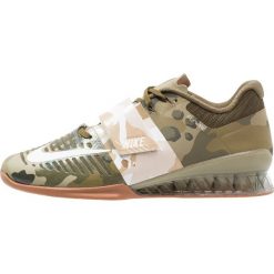 Nike Performance ROMALEOS 3 Obuwie treningowe olive canvas/sail/neutral olive/medium brown. Zielone buty sportowe męskie Nike Performance, z materiału. Za 839,00 zł.