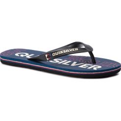 Japonki QUIKSILVER - AQYL100787 Xkbr. Czarne klapki męskie Quiksilver, bez wzorów, z tworzywa sztucznego. W wyprzedaży za 79,00 zł.