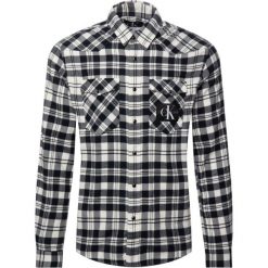 Koszula Calvin Klein Jeans Western J30J312796. Czarne koszule męskie Calvin Klein Jeans, xl, bez wzorów, z bawełny, casualowe, bez kołnierzyka, bez rękawów. W wyprzedaży za 279,00 zł.