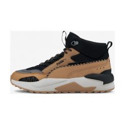 Puma X-Ray 2 Square Mid WTR Tenisówki Czarny Brązowy. Pomarańczowe trampki męskie Puma, bez wzorów, z materiału, bez zapięcia. Za 412,95 zł.