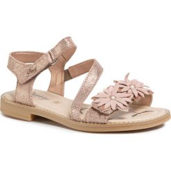 Sandały PRIMIGI - 5439722 D Sabb. Pomarańczowe sandały dziewczęce Primigi, z zamszu, bez zapięcia. Za 259,00 zł.