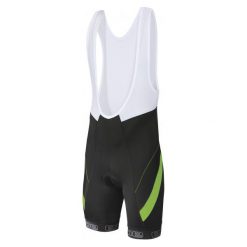 Etape Spodenki Rowerowe Profi Lacl Black/Green L. Czarne spodenki sportowe męskie marki Etape, w paski, sportowe. W wyprzedaży za 189,00 zł.