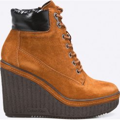 Botki damskie lity: Calvin Klein Jeans - Botki