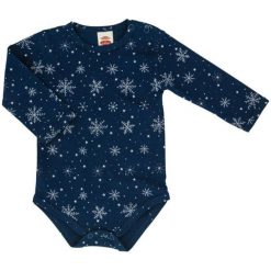 Makoma Dziewczęce Body Snowflake 62 Niebieski. Niebieskie body niemowlęce marki Makoma, z bawełny. Za 35,00 zł.