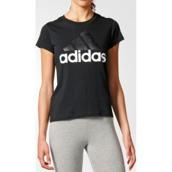 T-shirt z okrągłym dekoltem i krótkim rękawem. Szare t-shirty męskie marki adidas Performance, s, z bawełny, z okrągłym kołnierzem. Za 125,96 zł.