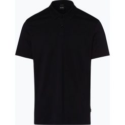BOSS - Męska koszulka polo – Parlay 39, niebieski. Niebieskie koszulki męskie Boss, m, bez wzorów, z bawełny, bez rękawów. Za 399,95 zł.