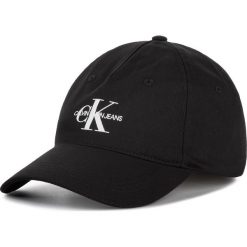 Czapka z daszkiem CALVIN KLEIN JEANS - J Monogram Cap W K60K605812 BAE. Czarne czapki damskie Calvin Klein Jeans, bez wzorów, z bawełny. Za 159,00 zł.