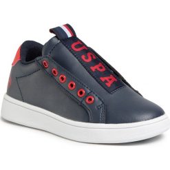 Sneakersy U.S. POLO ASSN. - Asher Club ECROK4060S0/Y1 Dkbl. Niebieskie półbuty dziewczęce U.S. Polo Assn., bez zapięcia. Za 199,00 zł.