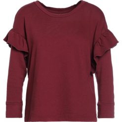 Bluzy damskie: Current/Elliott RUFFLE Bluza cabernet