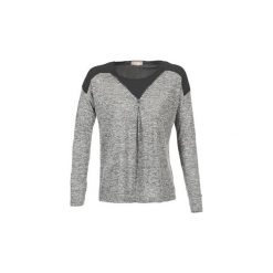 T-shirty z długim rękawem Moony Mood FIPOLO. Szare t-shirty damskie marki Moony Mood, s, bez wzorów, bez kołnierzyka. Za 54,50 zł.