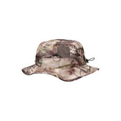 Kapelusz myśliwski BGS500D Camo Actikam Brown. Brązowe kapelusze damskie marki SOLOGNAC, z bawełny. Za 49,99 zł.