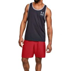 Under Armour Woven Graphic Wordmark Shorts 1320203-600. Czerwone spodenki i szorty męskie Under Armour, m, bez wzorów, z poliesteru. W wyprzedaży za 89,99 zł.