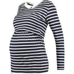 Bluzki asymetryczne: Envie de Fraise CLOTHILDE Bluzka z długim rękawem navy blue/off white