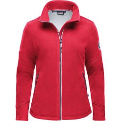 Kurtka polarowa "Amica" w kolorze czerwonym. Czerwone bluzy damskie Marinepool, xxl, bez wzorów, z polaru, bez rękawów, bez kaptura. W wyprzedaży za 219,95 zł.