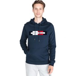 Tommy Hilfiger Bluza Niebieski. Niebieskie bluzy męskie TOMMY HILFIGER, s, z nadrukiem, z bawełny, bez kołnierzyka, bez rękawów, bez kaptura. Za 521,95 zł.