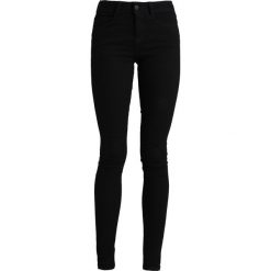 Jeansy damskie: Dorothy Perkins Tall HIGH WAISTED BAILEY Jeans Skinny Fit black