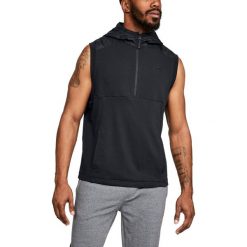 Bluzy męskie: Under Armour Bluza męska Threadborne Terry czarna r. S (1306464-001)