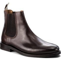 Sztyblety GANT - Max 17651893 Dark Brown G46. Brązowe sztyblety męskie GANT, z materiału. Za 739,90 zł.