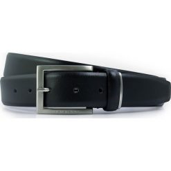 Czarny pasek męski Pierre Cardin XXL PC3. Czarne paski męskie Pierre Cardin - Koszule męskie i dodatki, w paski, eleganckie. W wyprzedaży za 149,00 zł.