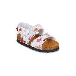 Sandały Dziecko Kickers SUMMERKRO. Białe sandały dziewczęce marki Kickers. Za 118,30 zł.