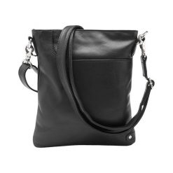 DEPECHE. Torba skórzana Czarny female czarny. Czarne torebki klasyczne damskie DEPECHE, w paski, ze skóry, na ramię, bez dodatków. Za 529,00 zł.