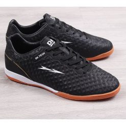Buty sportowe męskie halówki czarne DK. Czarne buty sportowe męskie DK. Za 99,99 zł.