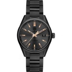 TAG HEUER RABAT ZEGAREK CARRERA LADY WAR1113.BA0602. Szare zegarki damskie TAG HEUER, złote. W wyprzedaży za 7950,00 zł.
