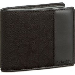 Portfele męskie: Duży Portfel Męski CALVIN KLEIN BLACK LABEL – Power Logo 10Cc+Coin+Pass K50K502130 Black 001