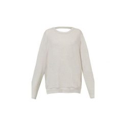 Sweter Ninka Back Open. Brązowe swetry damskie marki Elevenstory, m, bez wzorów, z kaszmiru, z długim rękawem, długie, bez kaptura. Za 120,00 zł.
